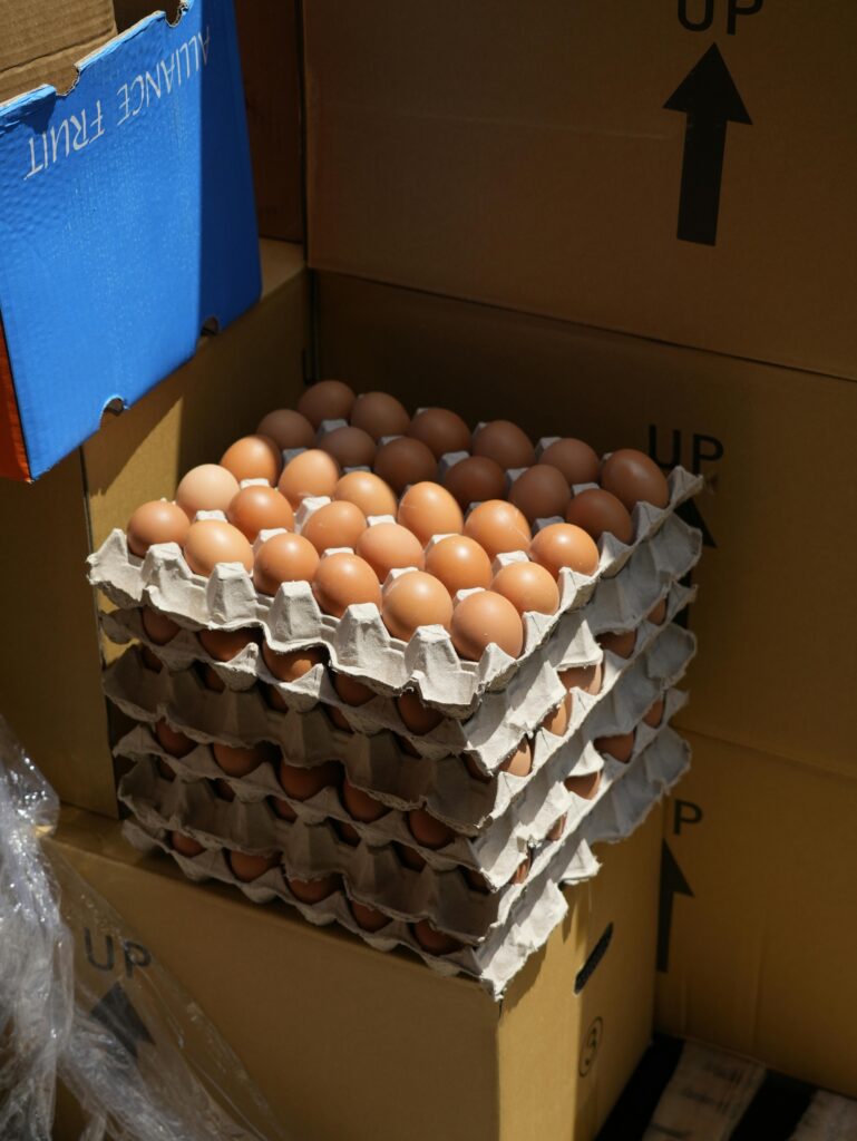 box of eggs
