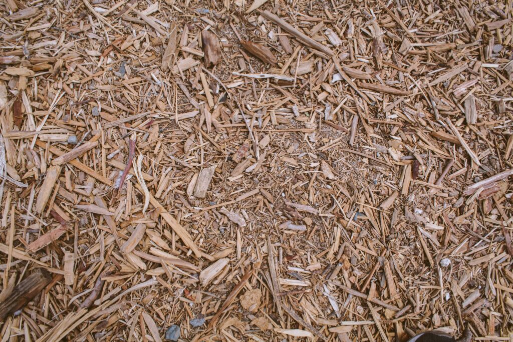 wood chips